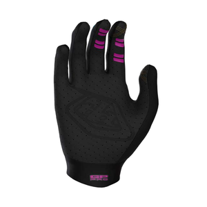 Troy Lee Designs GP Pro Gloves | Framework - Black/Cyan