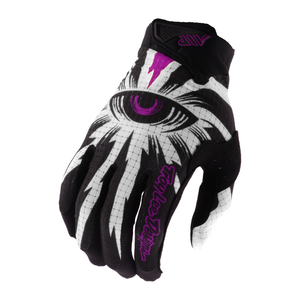 Troy Lee Designs (TLD) Youth Air Gloves | Cyclops - Black/Fuchsia