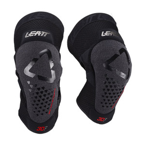 Leatt Knee Guard 3DF 5.0 Evo Black Junior Kids