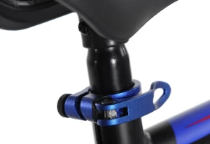 Anodised quick release seat clamp