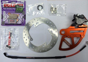 GOLDfren Oversized KTM SX 85 Rear Brake Kit