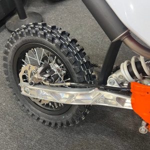 Judd Racing Aluminium 65 EVOLUTION, Extended Swingarm Including Chain Slider. Fitted to a KTM 65 SX 2024>. KTM Husqvarna GasGas - WORLD CHAMPIONSHIP