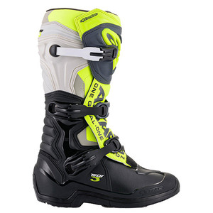 Alpinestars Tech 3 | Black / Grey / Yellow Fluo (A130181055X)