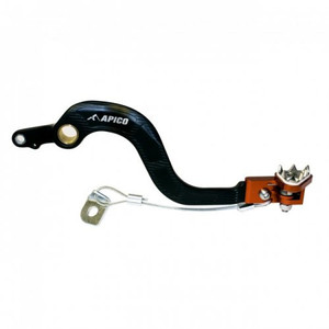 Apico | Rear Brake Pedal | SX/SXF 125-450 2007-2015 | EXC/EXF 2008-2016 | Orange