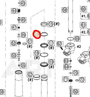Supportwasher 45x52,5x1,5 (43570092)
