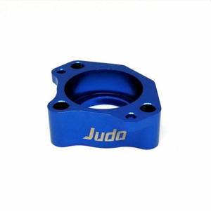 KTM 50, TC 50, MC50 Aluminium Exhaust Sealing Flange, Blue Judd Racing
