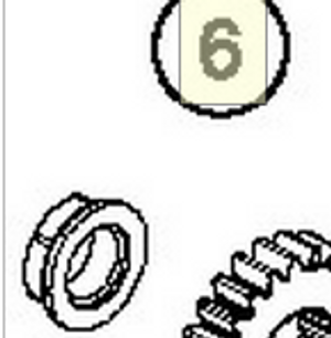 OEM NUT PRIMARY WHEEL (77230029000)