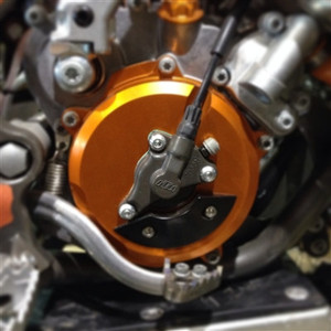 Nihilo | Billet Clutch Cover | SX/TC/MC 65 | 2009-2022 | Orange