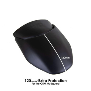 Pyramid Extenda Fenda | Matte Black | KTM 1290 Superduke GT 2012> (059354)
