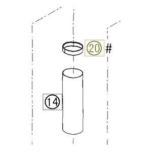 Guide bushing 48x51x12 (48600236) (48600236)