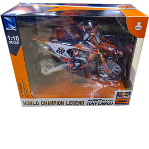 KTM 450 SX-F Tony Cairoli 1:10 Scale Toy Model
