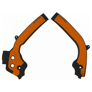 Frame Guards White & Black for KTM/Husqvarna SX/TC 125-450 16-18 and EXC/TE/FE 17> (FG009)