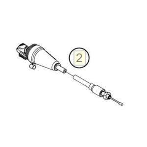 Throttle cable, cmpl. 50SX/TC Mini (45302191000)