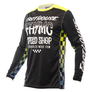 Fasthouse Grindhouse Brute Jersey LS Black/High Viz