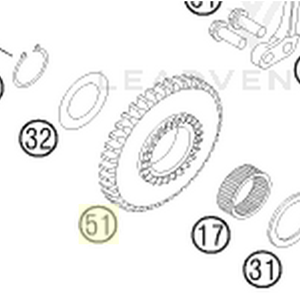 KICKSTARTER GEAR 34-T 03 (54833051034)