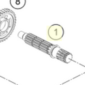 COUNTERSHAFT (46233010000)