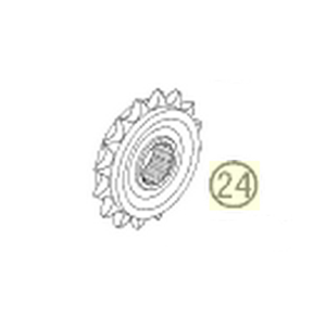 CHAIN SPROCKET 16-T DAMP 03 | AS REQUIRED 03 (60033129016)