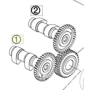 CAMSHAFT OUTLET FRONT (61136010000) (61136010000)
