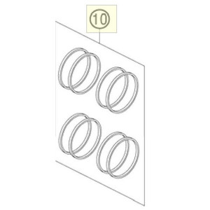REP.KIT SEALING RINGS 4X (61013019100) (61013019100)