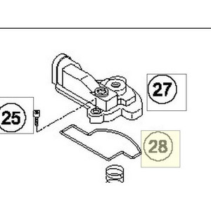 GASKET FOR CARBURETOR COVER (54831028000) (54831028000)