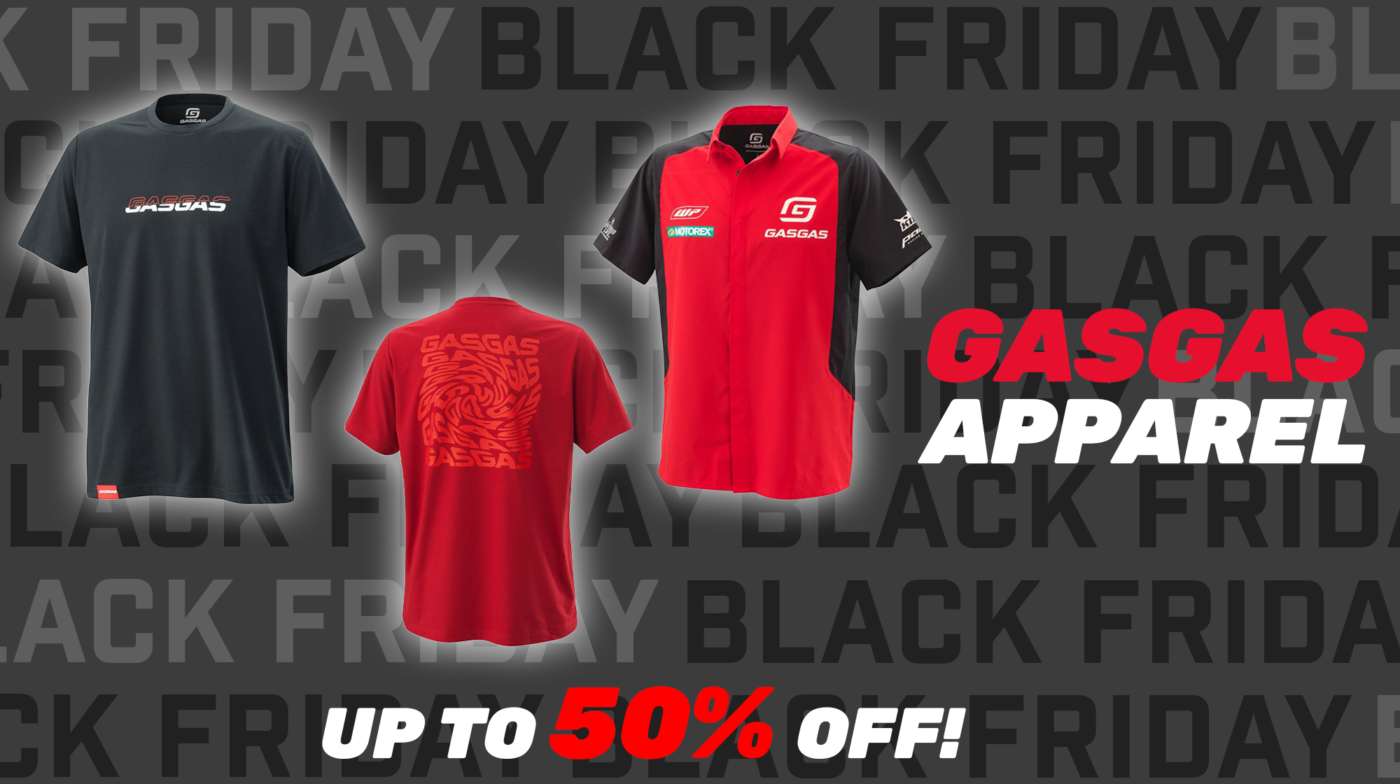 GASGAS Apparel - Up to 50% Off! (Black Friday 2025)