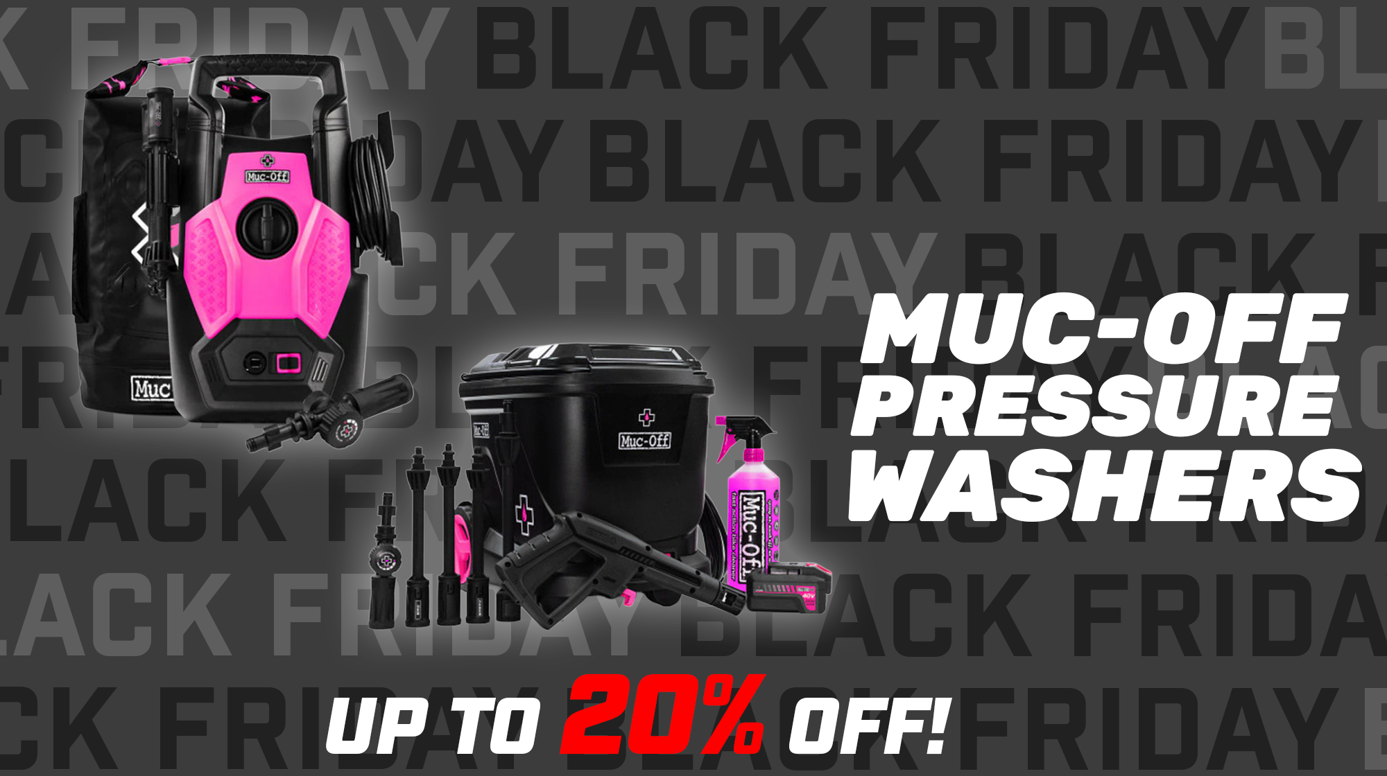 Muc-Off Pressure Washers - Up to 20% Off! (Black Friday 2025)