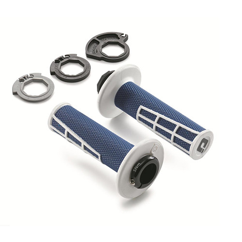 Blue ODI Lock-On Grip Set  (26102924100)