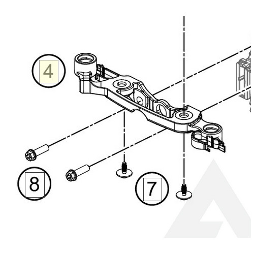 Speed indicator mount (55614060000) (55614060000)