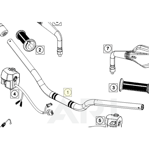 HANDLEBAR (90202001000) (90202001000)