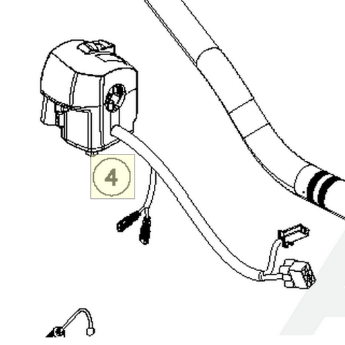 START-EMERGENCY STOP SWITCH (91211074000) (91211074000)