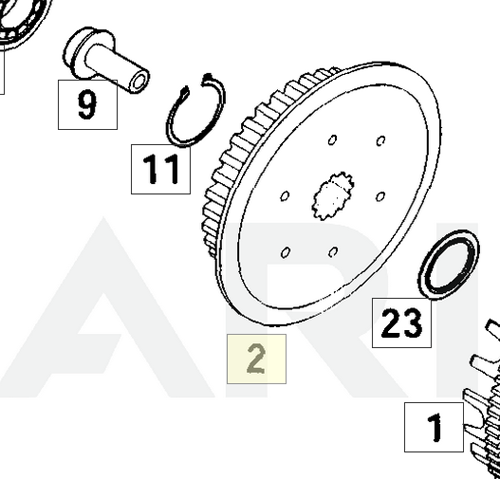 INNER CLUTCH HUB RACING (59032002000) (59032002000)