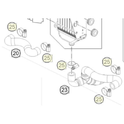 Hose clip 14-24 (0310000902400) (0310000902400)