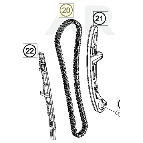 TIMING CHAIN 112 LINKS (79636013000) (79636013000)