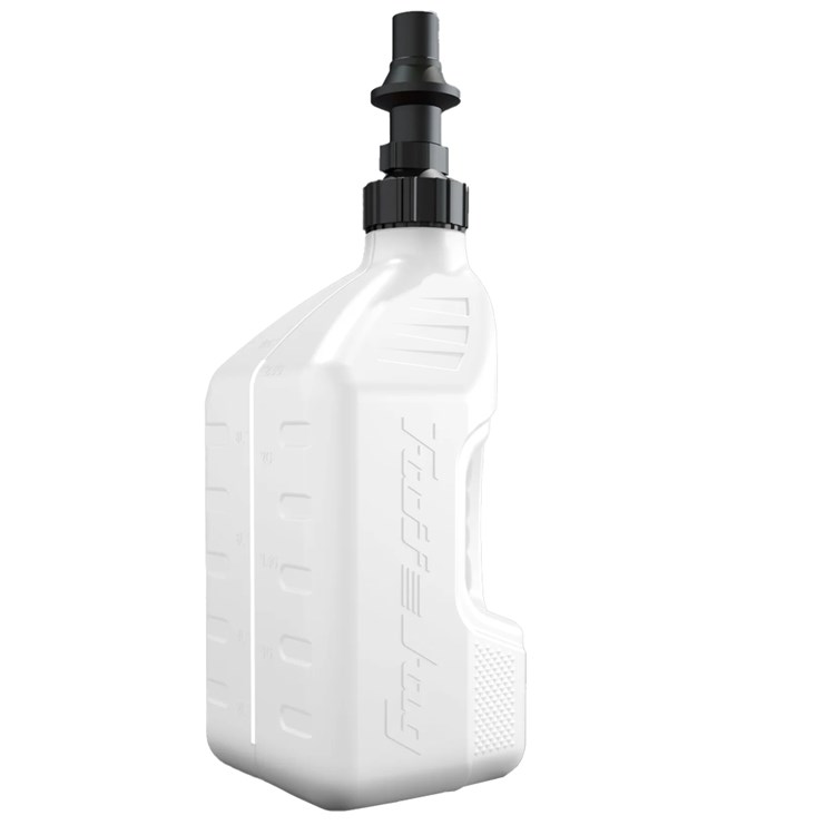 Tuff Jugs 10 Litre Jug in WHite with Black Ripper Cap