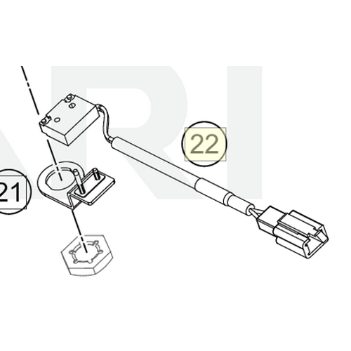 BRAKE LIGHT SWITCH FRONT (76011050000)