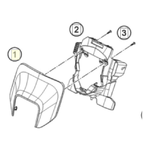 Headlight shroud (A39008001000AB)