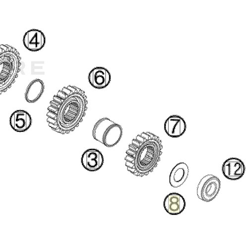 STOP DISC 32X17X1 (77333244300)
