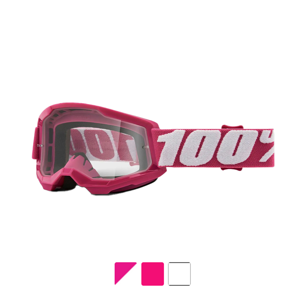 100% STRATA 2 JUNIOR Goggles - Clear Lens