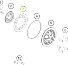 Genuine OEM Clutch Spring A40532005000  KTM 65 SX/TC/MC