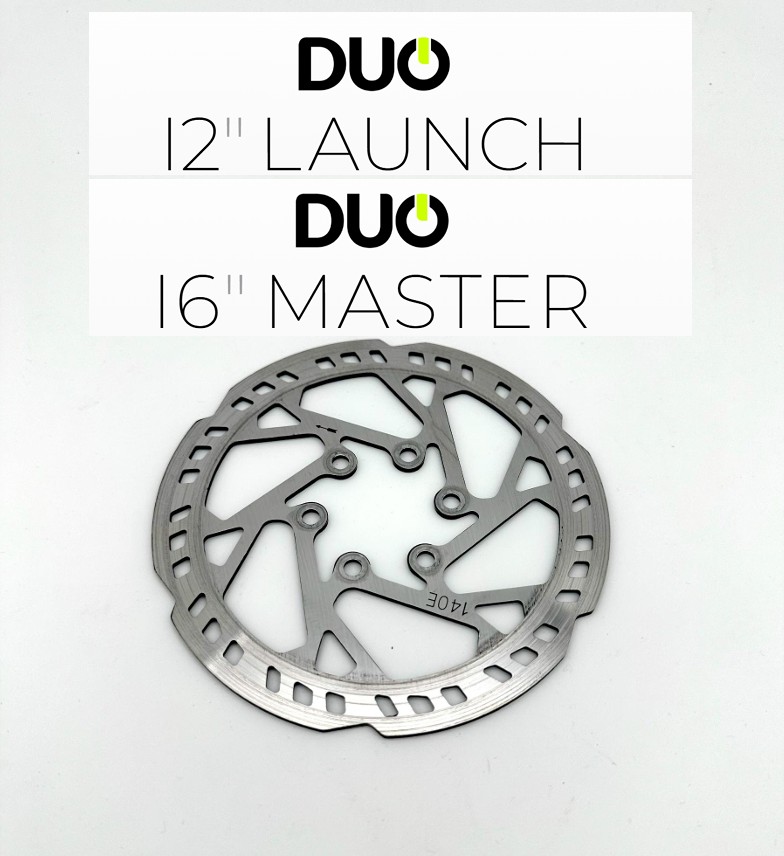 DUO Rear Brake Disc, DUO 12" & DUO 16"