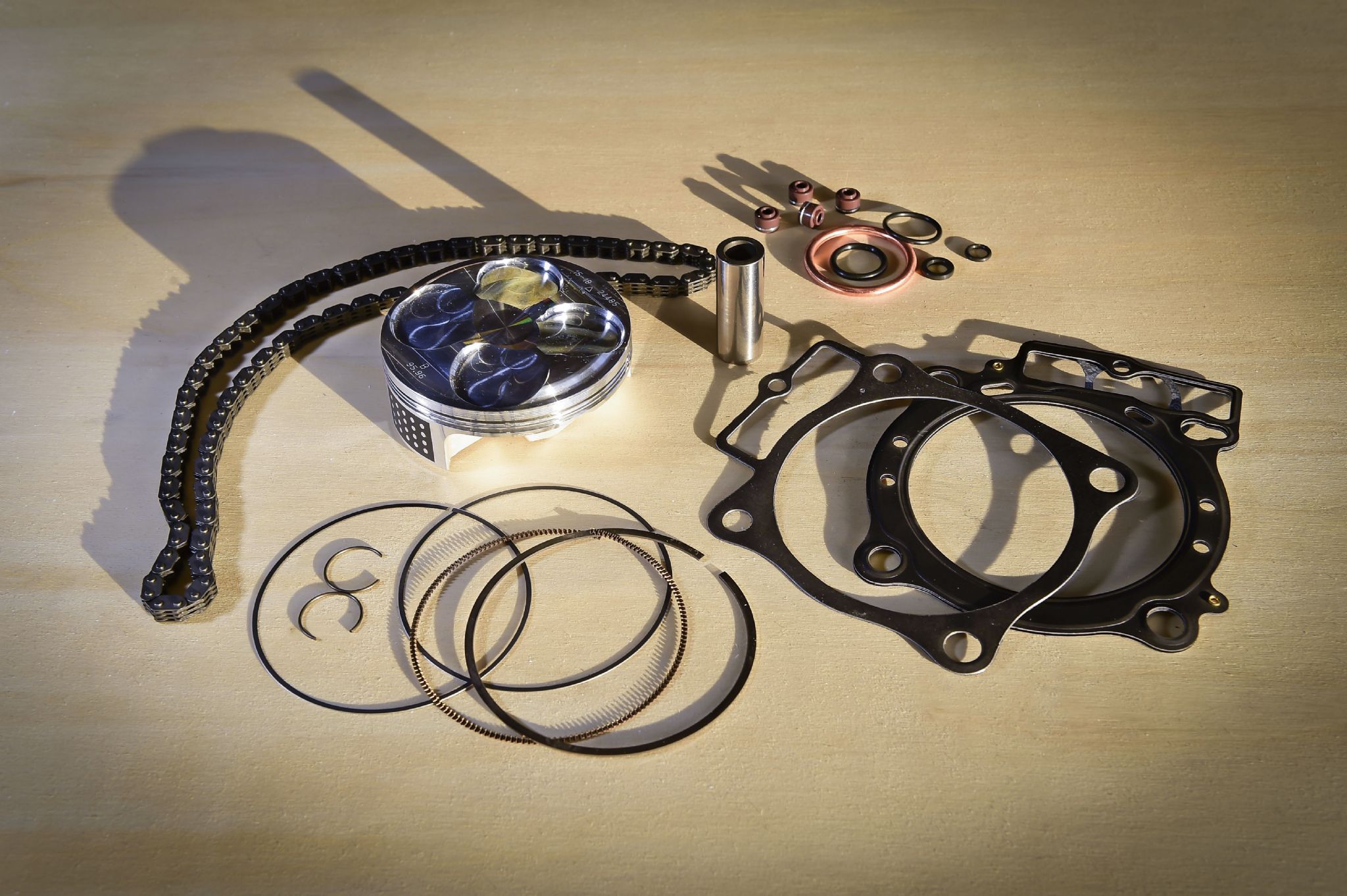 Vertex Top End Piston Kit KTM 250 EXC-F 24-25, SX250F 23-25 HUSQVARNA FC250 23-25, FE250F 24-25/ GAS GAS EC250F,MC250F 24-25