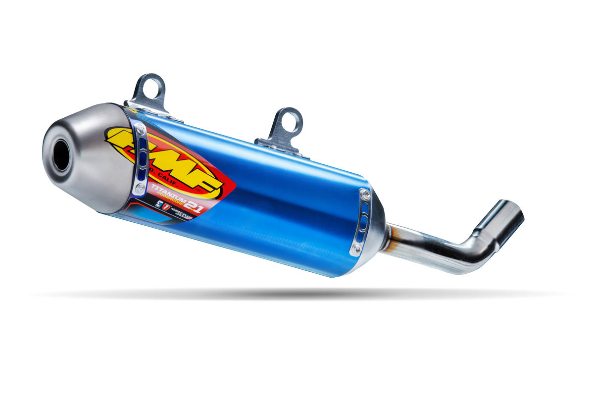 FMF TITANIUM POWERCORE 2.1 SILENCER SX/TC250/300 23> MC 24> EXC/TE/EC250/300 24>