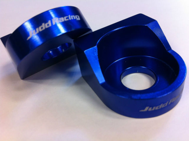 Blueprint Axle Blocks KTM 65 BLUE