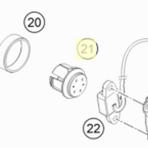 magnet holder cpl. (79234012020)