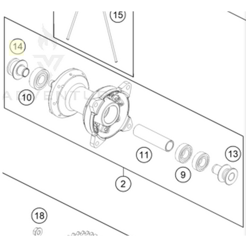 Spacer (A40510013000)