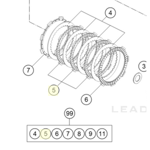 LINING DISK (90132011000)