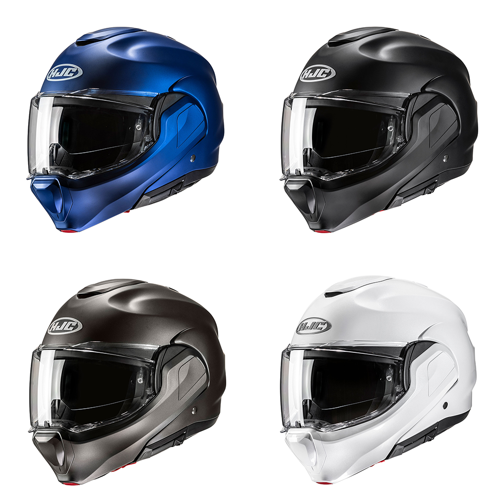 HJC F100 Plain Motorcycle multi system helmet