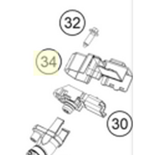 Pressure sensor cover (A45041075060)