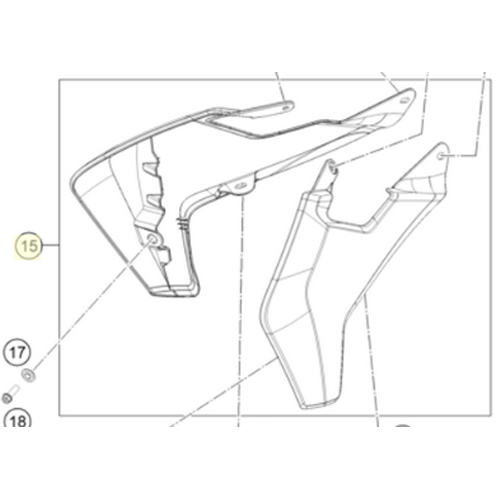Spoiler-Set TC-65 17 | WITH DECAL (2330805400028A)