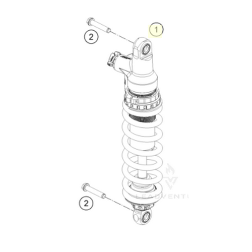 Monoshock KTM 150 EXC/XC-W 202 (A490C461X305000)